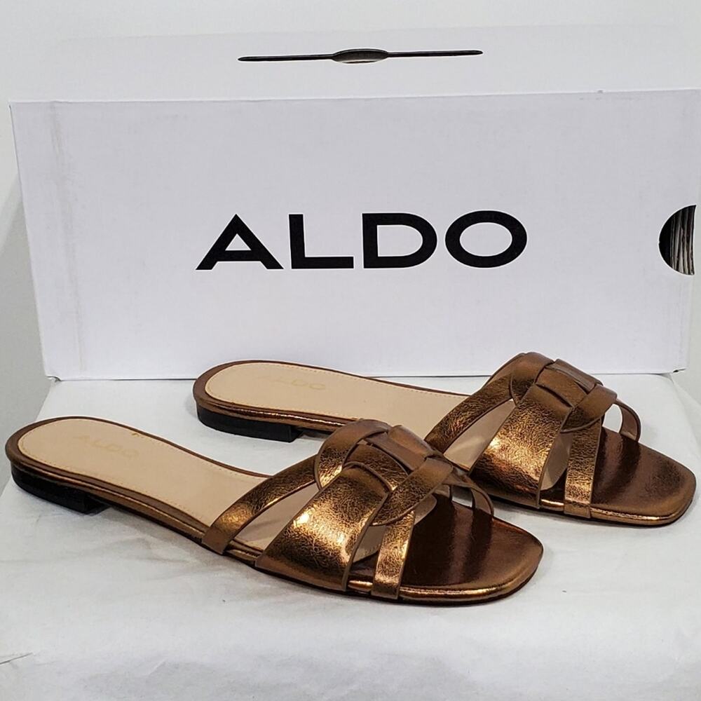 Aldo Astirassa Bronze Women's Sandals
